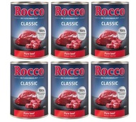 Rocco Classic Pure Beef mokré krmivo pre psov 6 x 400 g