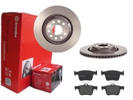 BREMBO ZADNÉ KOTÚČE, DESTIČKY, AUDI A3 8V TT FV 310MM