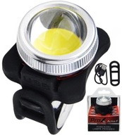 PROX ALPHA F Predná cyklistická lampa USB 130 LM