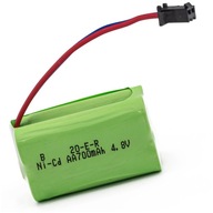 NiCd 4,8V 700mah SM zástrčka BATÉRIA pre terénne auto SM2401 02 03