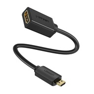 UGREEN Micro HDMI to HDMI adaptér 20cm čierny