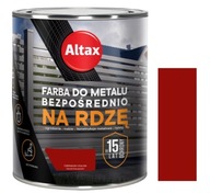 ALTAX FARBA NA KOV HRDZA ČERVENÝ LESK 0,75