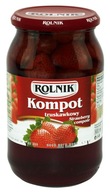 Rolnik Jahodový kompót ovocný nápoj 900 ml