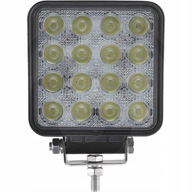 Reflektorové svietidlo 16-LED vyhľadávacie svetlo 3300lm 48W 9-32V