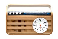 RÁDIO RETRO USB BLUETOOTH HODINKY SD KARTA FM AUX