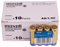 80x ALKALICKÁ BATÉRIA 1,5V MAXELL LR6 AA R6