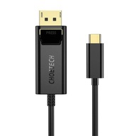 Choetech kábel USB-C na DisplayPort 1801BK 1,8 m