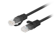 PATCHCORD CAT.6 UTP 7,5M BLACK FLUKE PASSAL LANBERG