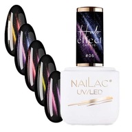 NaiLac Halo Effect Cat Eye hybridný lak na nechty 7ml Cat Eye Nail Polish MIX