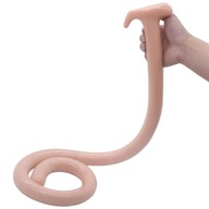 Extra dlhé dildo 100 CM mäkký análny kolík - multifunkčný