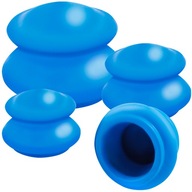 Čínske gumené poháre na poháre na masáž celulitídy 4 ks