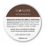 LULLALOVE Hnedé mydlo na úpravu obočia x Stylizations, kondicionér 30ml