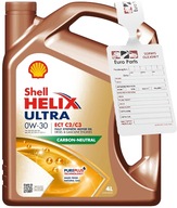 Olej Shell Helix Ultra ECT C2 0W30 4L