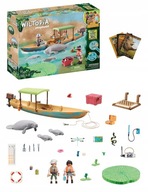 Súprava figúrok Wiltopia 71010 Manatee Boat Trip Playmobil 71010