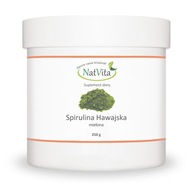 Spirulina havajská riasa mletá 250g NatVita