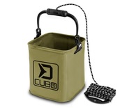 Rybárske vedro Cubo Delphin 10L khaki