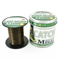 DRAGON MEGA BAITS CARP M.CAMOU LINE 0,28mm 600 m