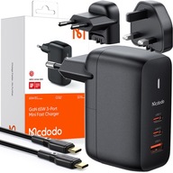 RÝCHLA NABÍJAČKA MCDODO GaN 3.0 USB-C PD USB-A 65W