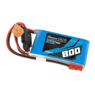 Gens Ace G-Tech LiPo batéria 7,4V 2S1P 800mah 45C konektor JST