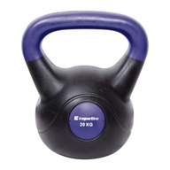 BITÚMENOVÁ ČINKA inSPORTline Kettlebell Dark 20kg