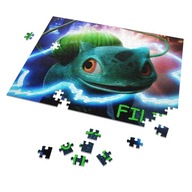 Puzzle + meno Bulbasaur Detective Pikachu A4 96 el