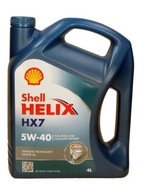 SHELL OIL 5W40 4L HELIX HX7 A3/B4 / SN / 502,00 505,00 / 229,3 / 9,55535-M