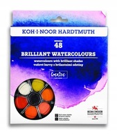 Koh-I-Noor Watercolor Paints 48 farieb 174507/4