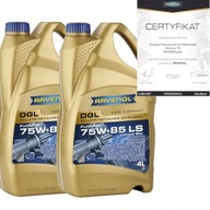 RAVENOL DGL 75W85 LS GL-5 8L - PREVODOVÝ OLEJ S OBMEDZ.