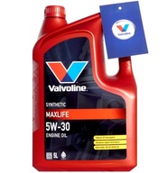 VALVOLINE MaxLife 5W30 5L A3/B3, A3/B4 FRESH - 2024