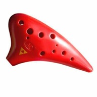 Ocarina 12D-001 červená