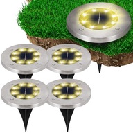 Solárna lampa Ground LED drive-in, 4x