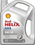 SHELL HELIX HX8 ECT 5W30 - 5L VW 504,00/507,00