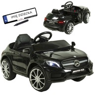 Batériové auto MERCEDES GLA 45 4 motory EVA 4x4 12v USB LED dosky