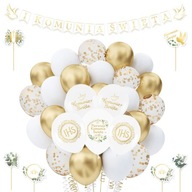 Communion Balloons Communion Balloons Set Communion Banner Toppers - 29 ks