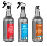 CLINEX FLORAL ocean NANO GLASS W3 SANIT SET