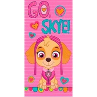 Osuška PAW PATROL SKYE 70x140