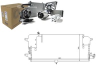 KONDENZÁTOROVÁ KLIMATIZÁCIA VW PASSAT 1.6-2.8 02.88-05.