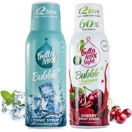 Dva sirupy FruttaMax Tonic + Cherry Light, 500 ml