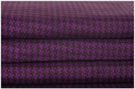 Zimný šál HUNDRED'S FOOT Houndstooth PURPLE f13