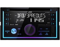 Rádio JVC KW-DB93BT 2-Din DAB+ USB AUX CD BT