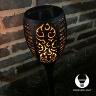 Záhradná lampa na batériu, efekt ako LED FLAME