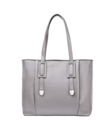 Veľká dámska kabelka PUCCINI Shopper Grey A4