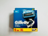 Náplne Blades Čepele žiletiek nože pre žiletky Gillette ProShield Chill 6 ks.