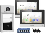 WiFi video interkom Hikvision Two Families Monitor 7