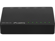 SPÍNAČ LANBERG 1GB/S GIGABIT ETHERNET STOLNÝ 12V