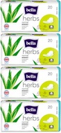 Bella Herbs Aloe Vera hygienické vložky 20 ks x4