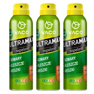 3x sprej proti komárom, kliešťom a pakomárom Ultramax VACO 170ml DEET 30%