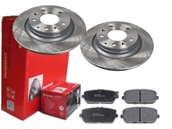 BREMBO ZADNÉ KOTOUČE, DESTIČKY, MAZDA MX-5 NC 280MM