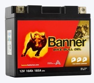 BANNER BATÉRIA Bike Bull AGM 10AH 185A 12V P+