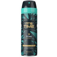 IT`S TIME PÁNSKY DEODORANT SPREJ TITAN DUCH 200ml